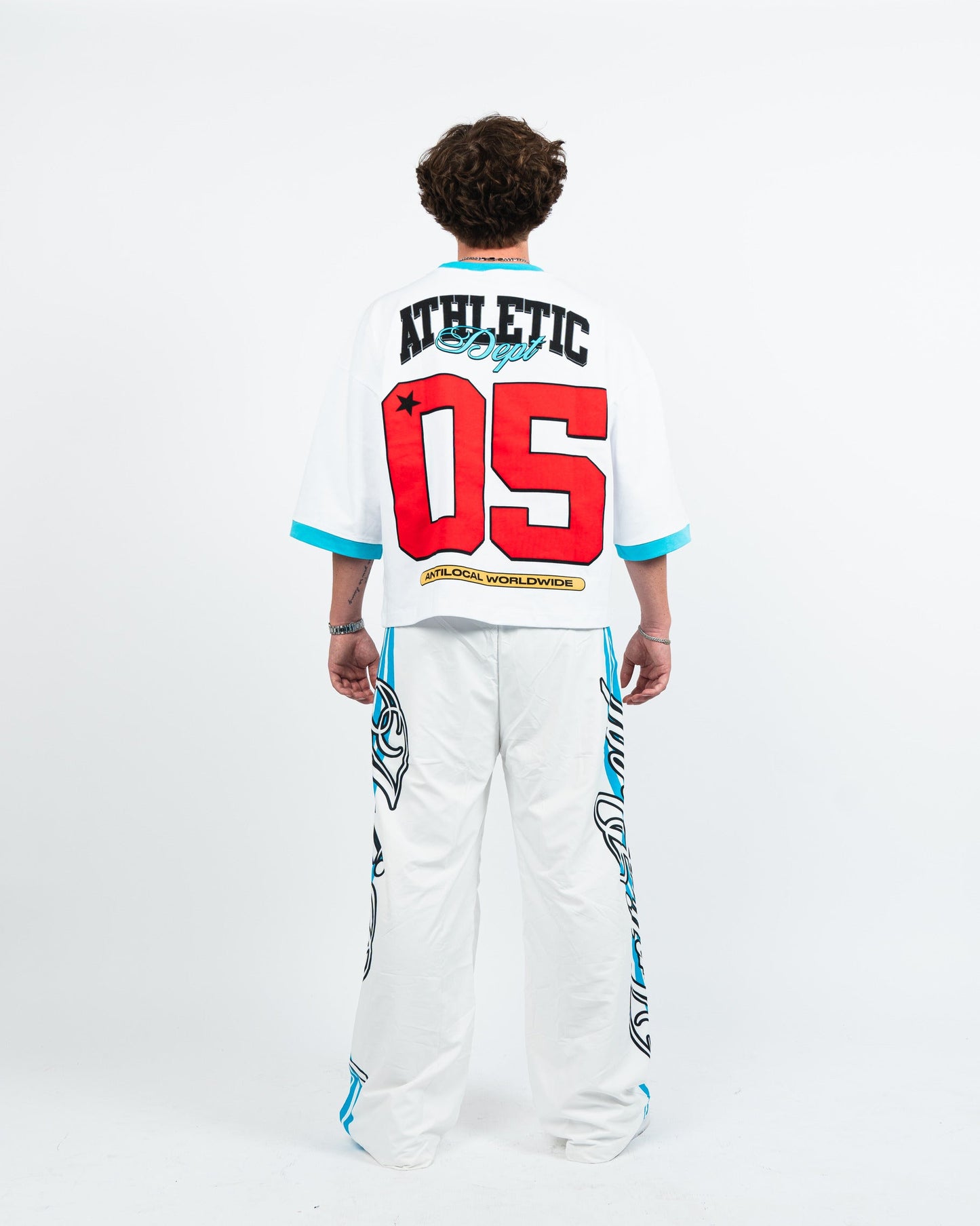 Olympic White Tee