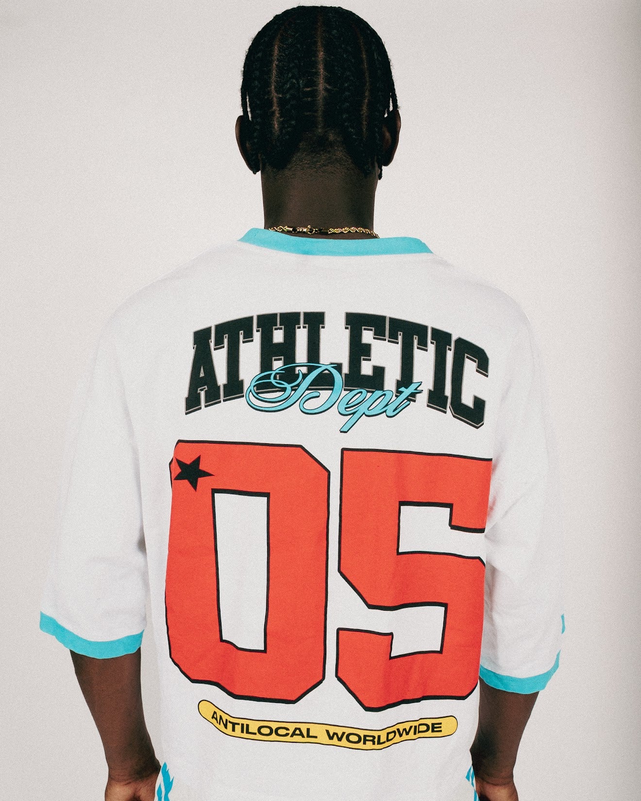Olympic White Tee