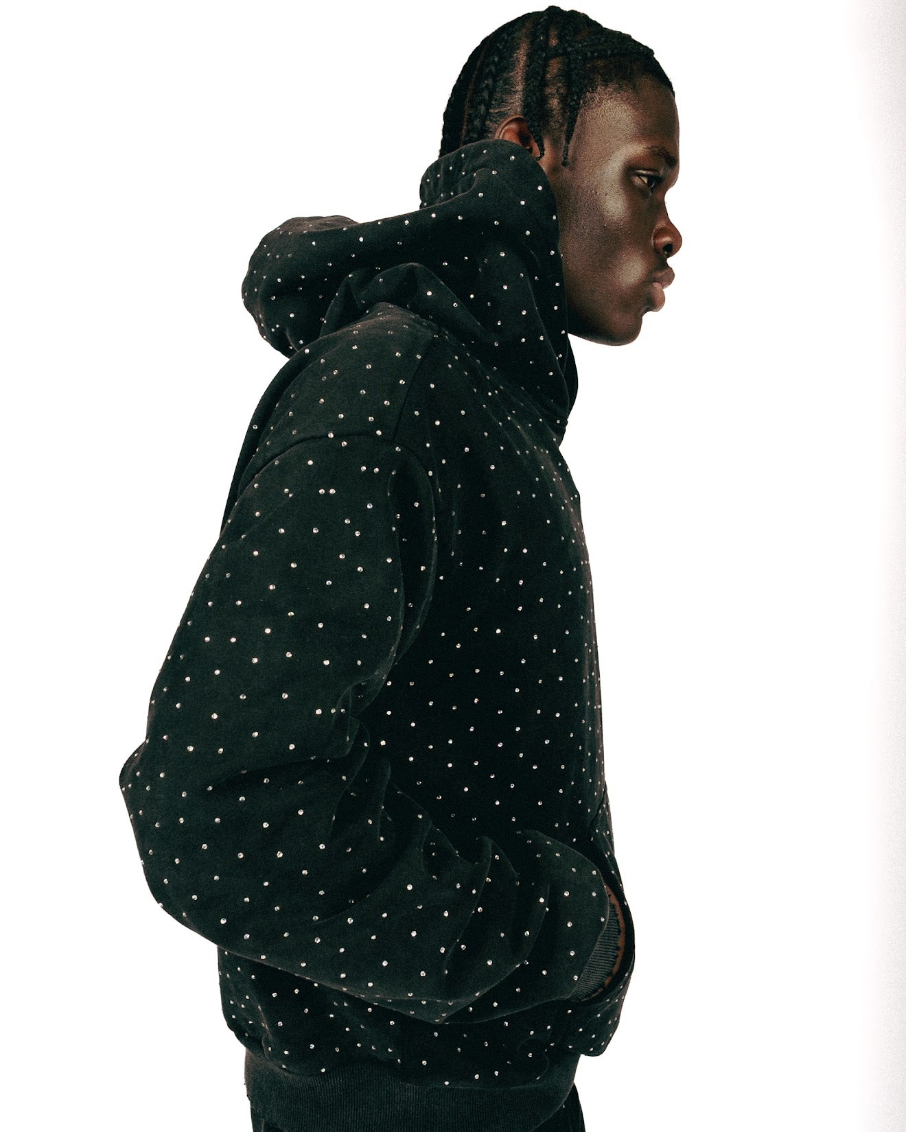 After Hours Rhinestone Hoodie