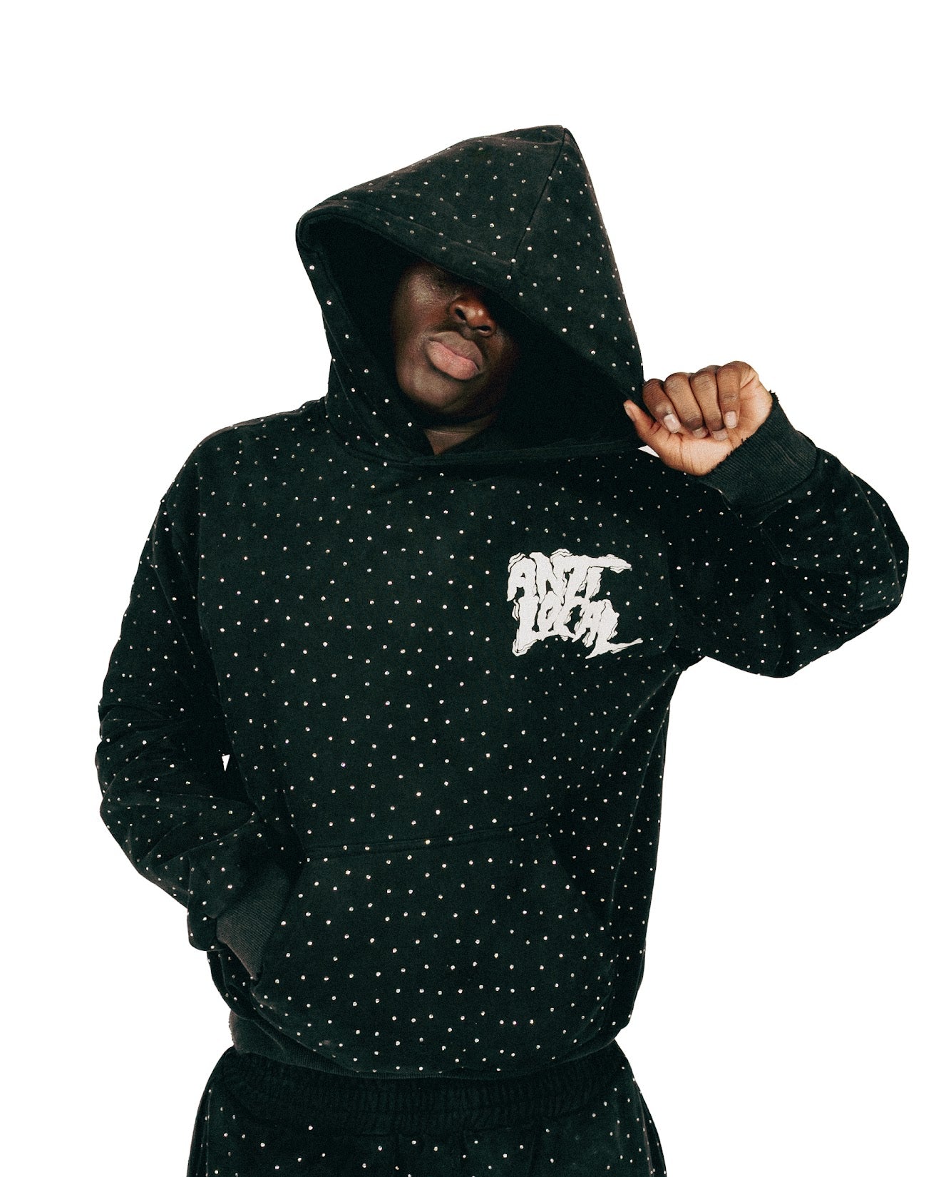 After Hours Rhinestone Hoodie